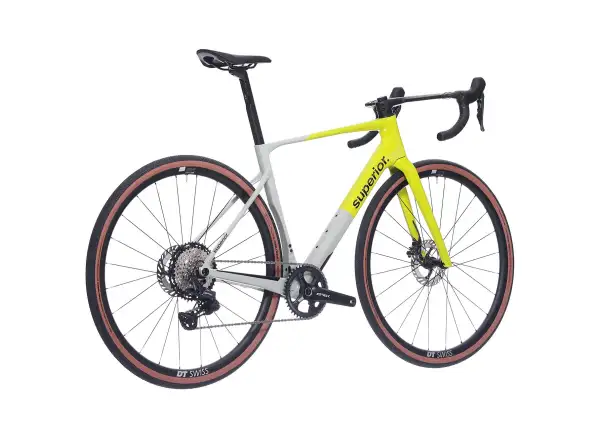 Superior XR 9.7 GR Gloss gravel bike Grey/Racing Yellow