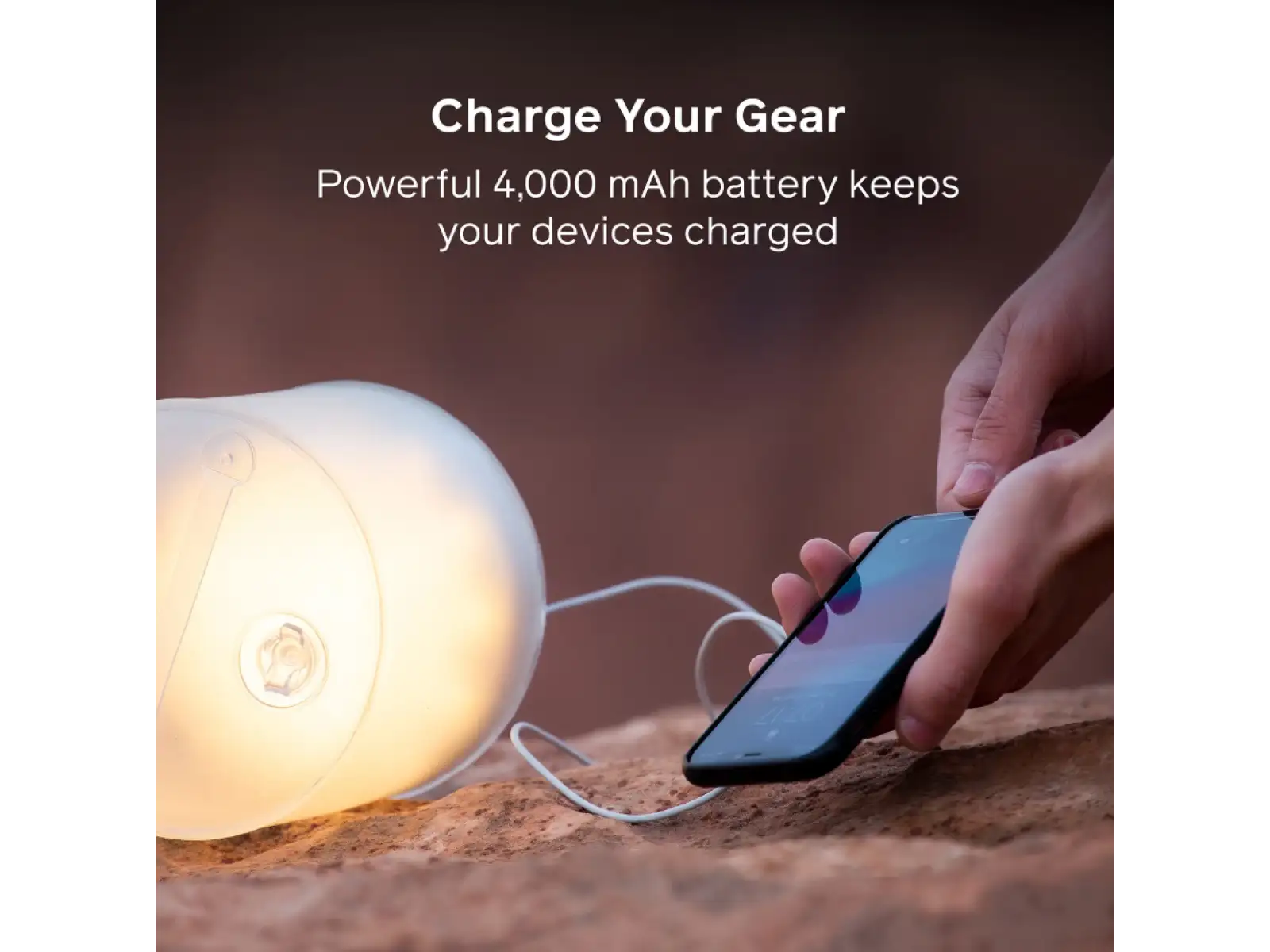 Biolite Luci Charge 360 solar lantern Matte/Warm
