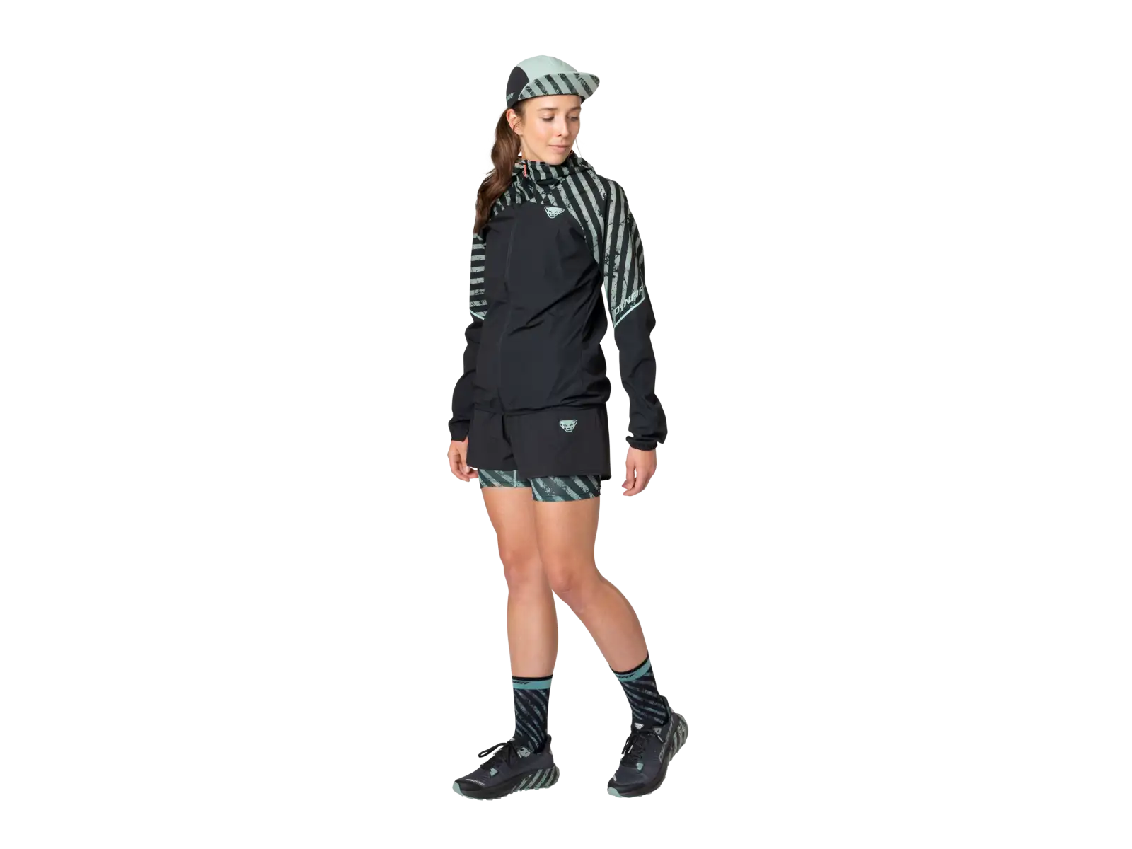 Dynafit Trail Wind women's running jacket Jadelite