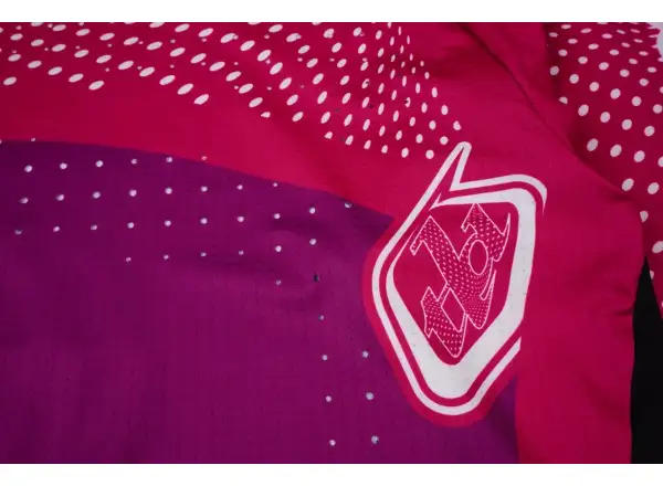 Troy Lee Designs x SRAM Sprint Ultra men's jersey long sleeve Radioscape Fuchsia