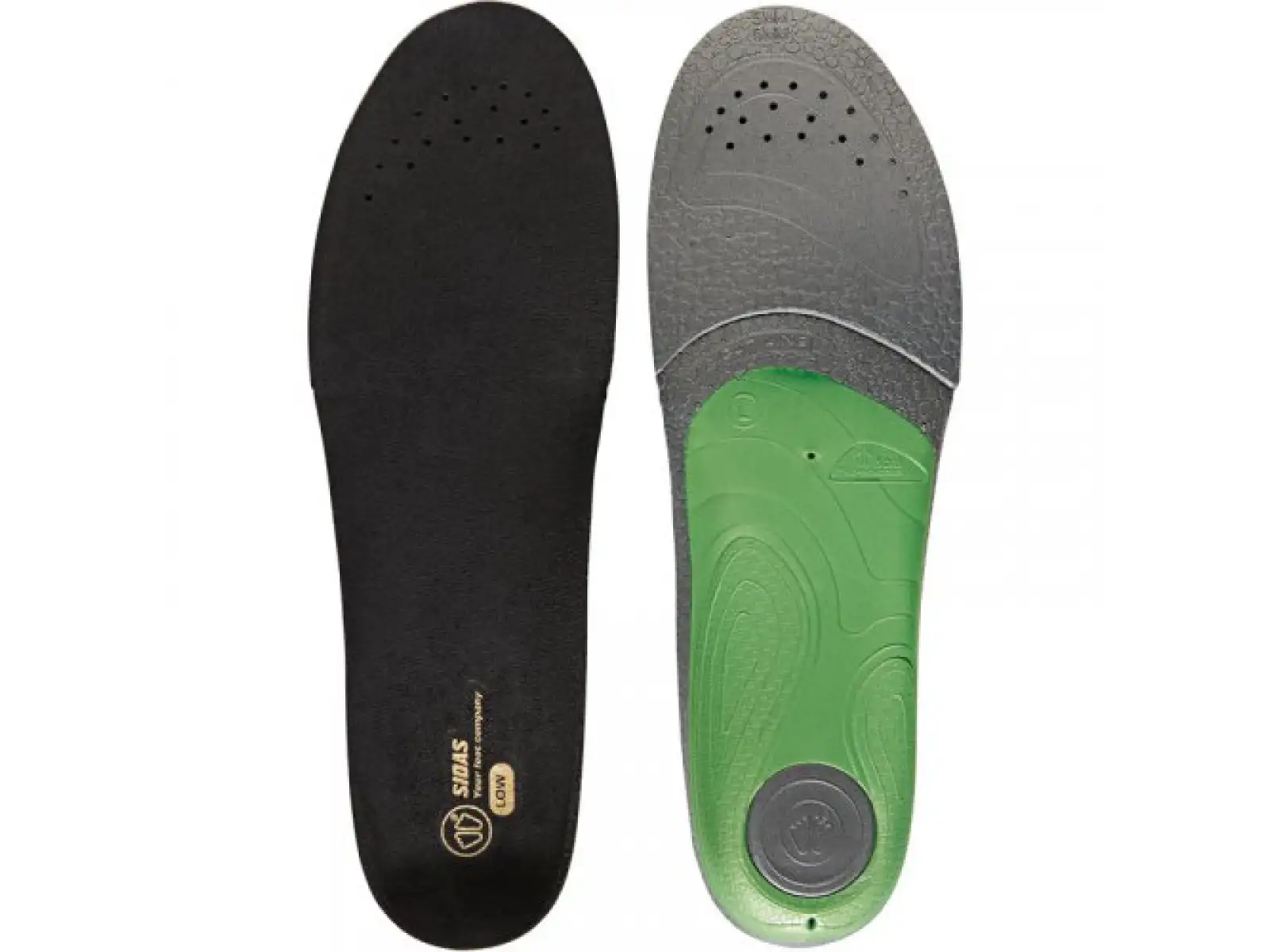 Sidas 3Feet Slim Low insoles low arch 1 pair