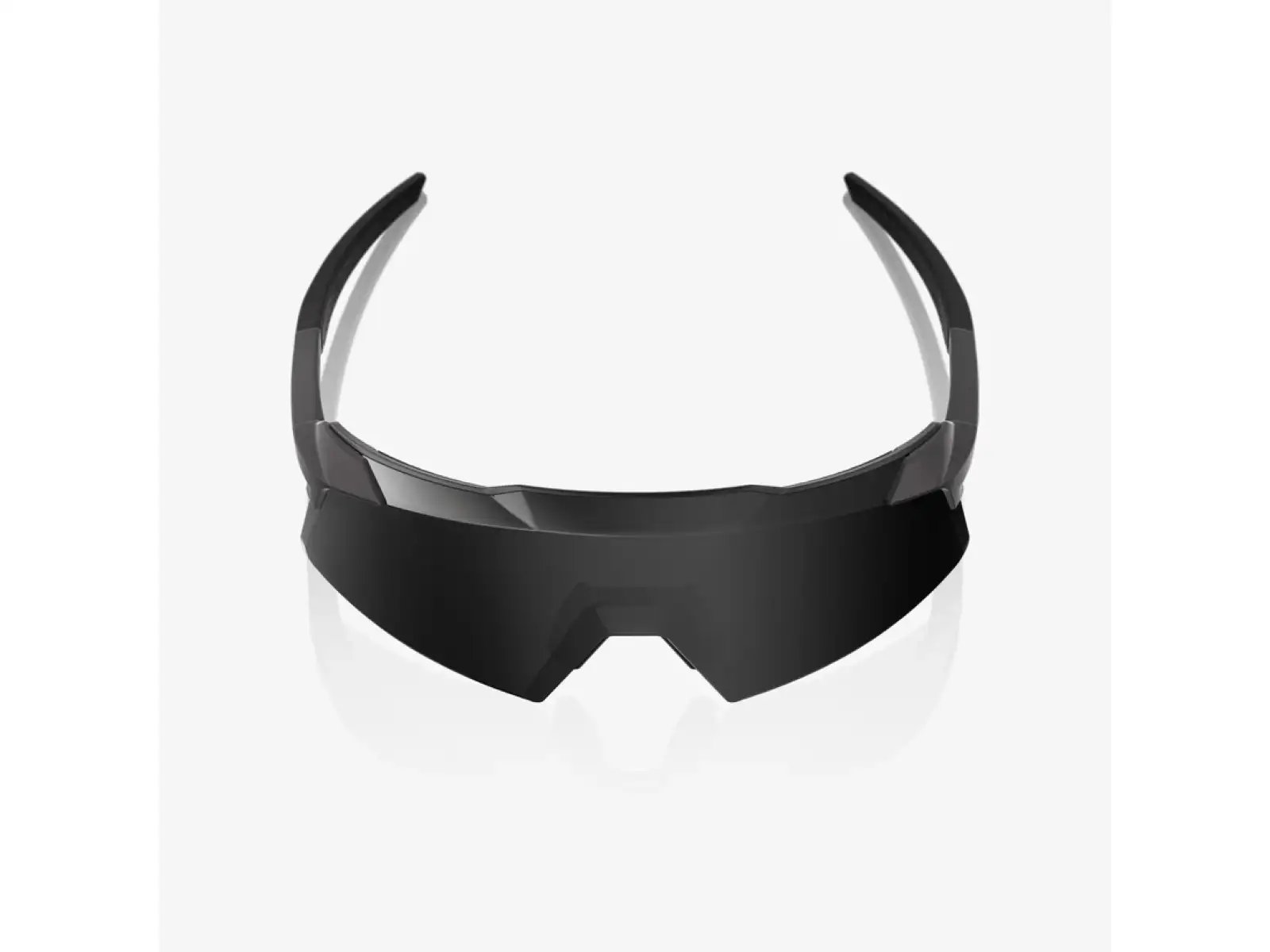 100% Aerocraft sunglasses Matte Black/Black Mirror