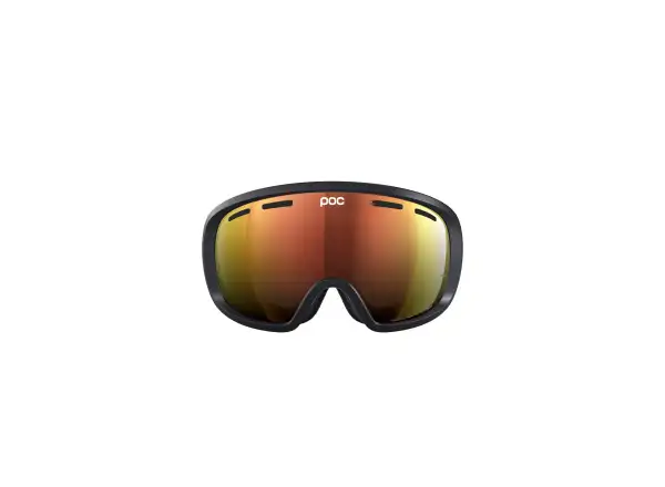 POC Fovea WF ski goggles Uranium Black/Partly Sunny Orange