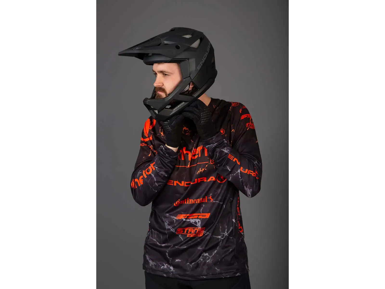 Endura MT500 Full Face helmet Electric Blue