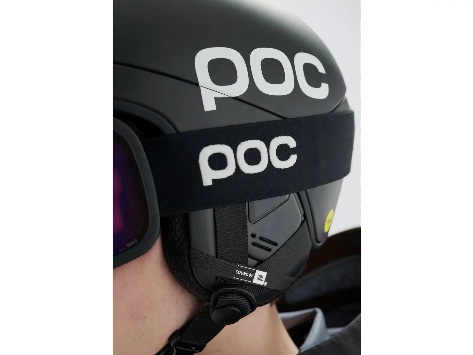 POC Obex Contour Communication ski helmet Sylvanite Grey Matt/Uranium Black Matt