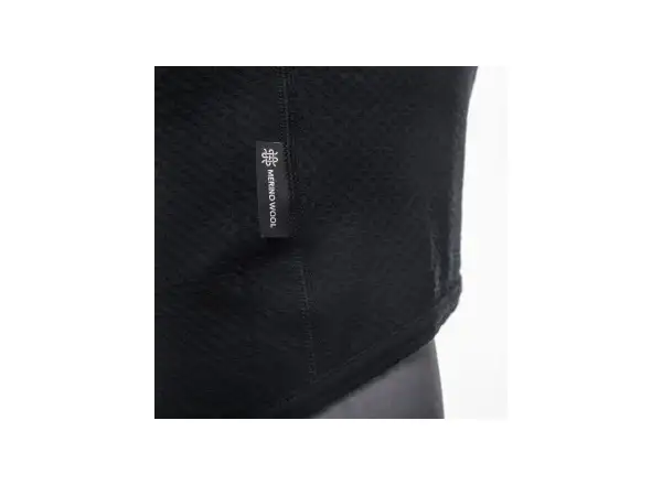 Sensor Merino DF Territory children's long sleeve shirt black