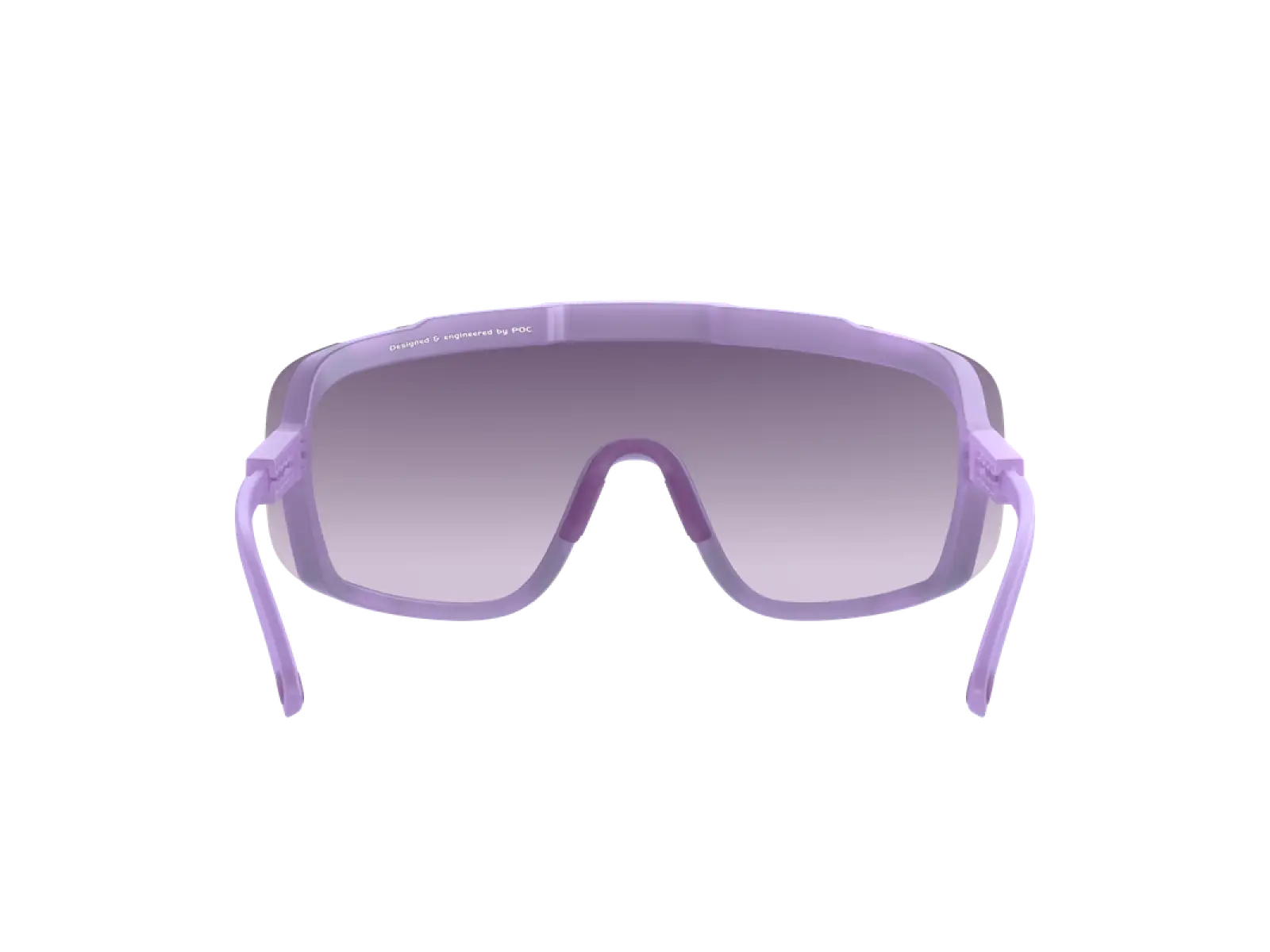 POC Devour cycling glasses Sapphire Purple Translucent/Silver Mirror