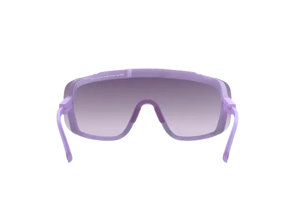 POC Devour cycling glasses Sapphire Purple Translucent/Silver Mirror