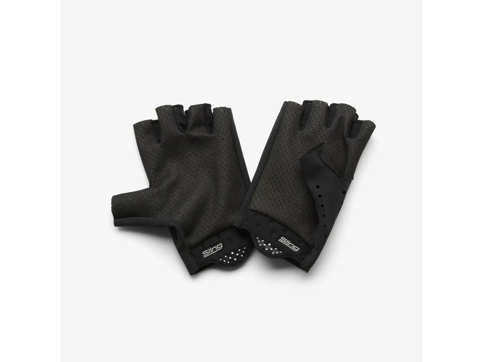 100% Sling Short Finger Gloves Black