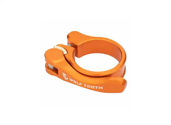 Wolf Tooth seat clamp 31.8 mm orange Quick Release