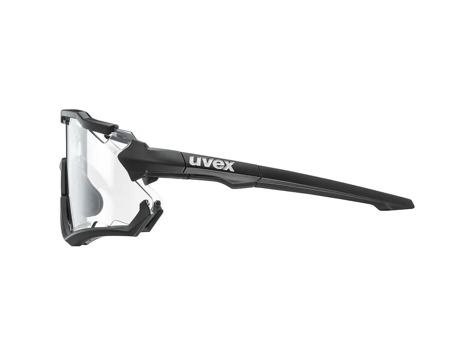 Uvex Sportstyle 228 Variomatic cycling glasses Black Mat/LTM. Silver