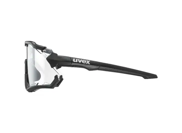 Uvex Sportstyle 228 Variomatic cycling glasses Black Mat/LTM. Silver