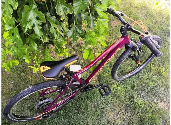 Rock Machine Catherine 24 VB mountain bike gloss crimson/orange/crimson
