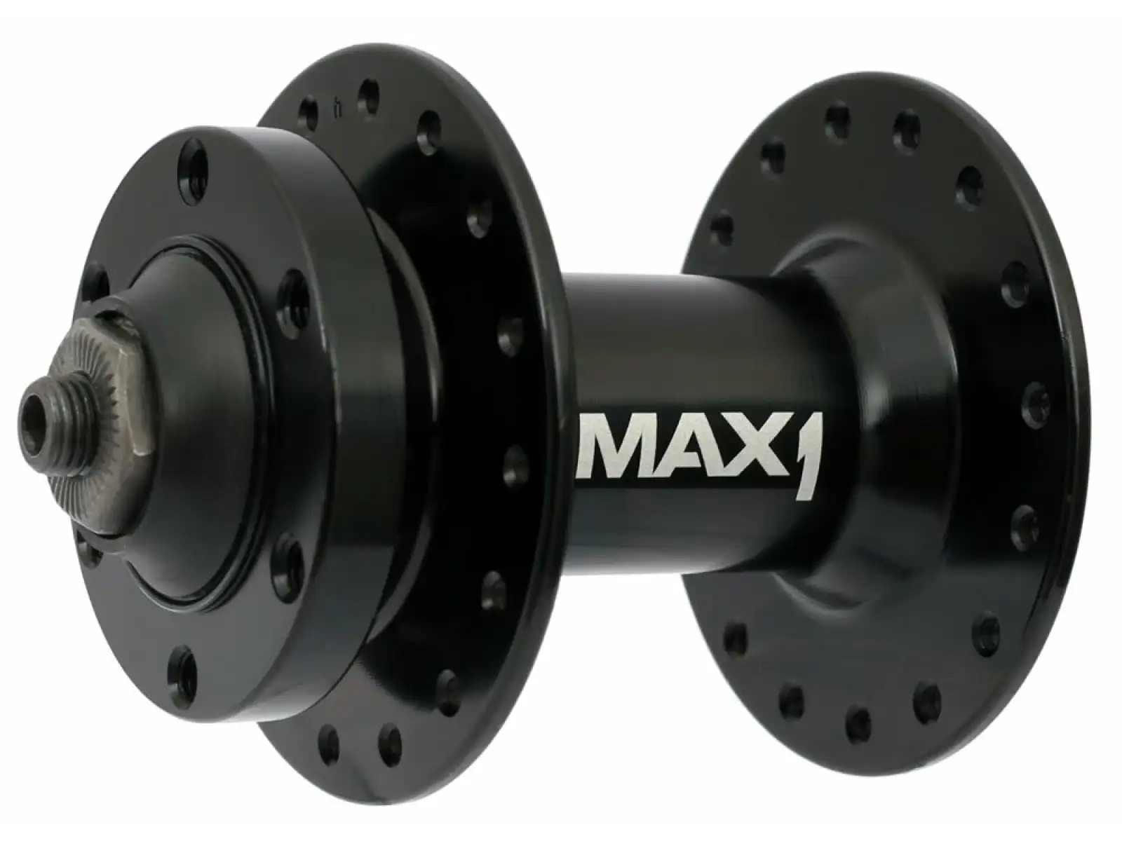 MAX1 Sport front hub 5x100 mm black 32 holes