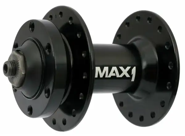 MAX1 Sport front hub 5x100 mm black 32 holes