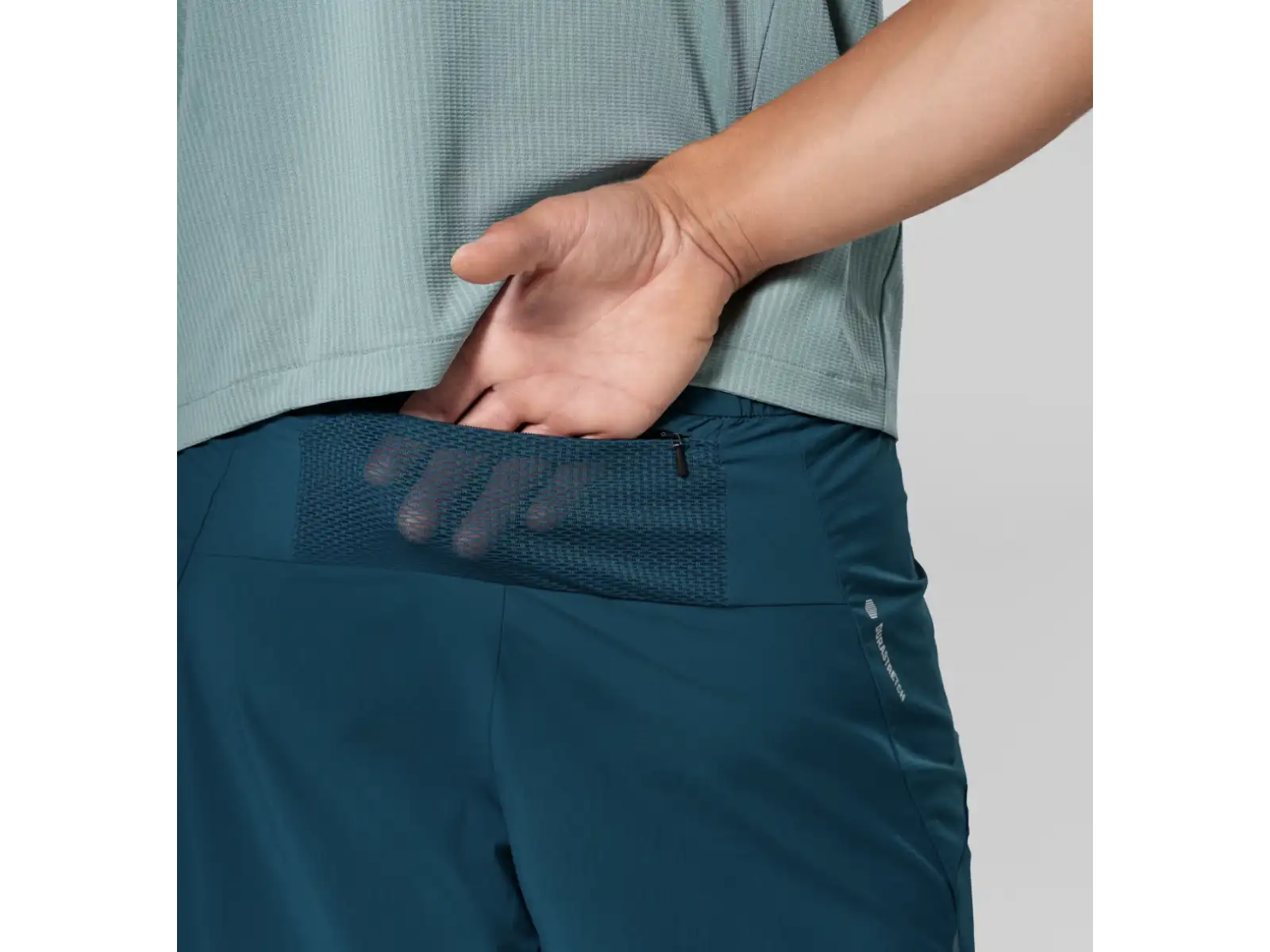 Salewa Pedroc Durastretch Light men's shorts Pond Blue