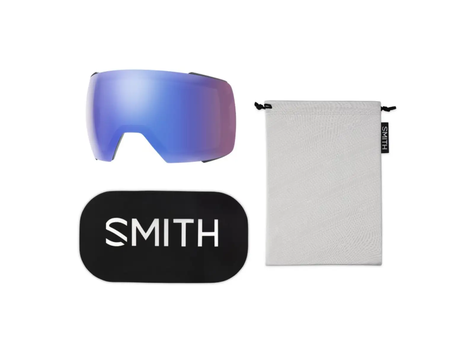 Smith I/O Mag XL ski goggles Black / ChromaPop Everyday Green Mirror (2 lenses)