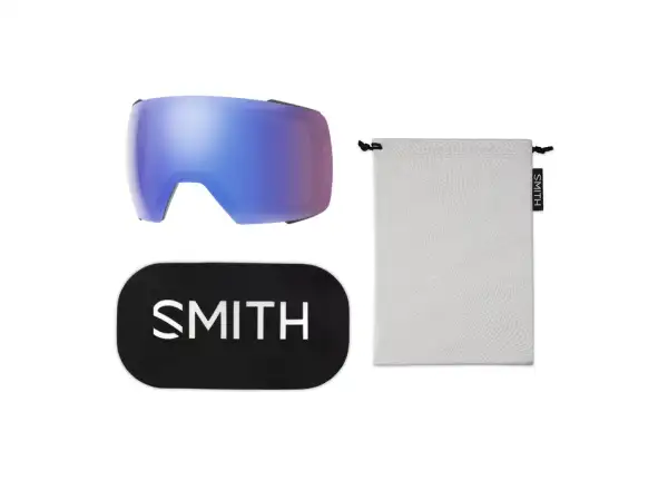 Smith I/O Mag XL ski goggles Black / ChromaPop Everyday Green Mirror (2 lenses)