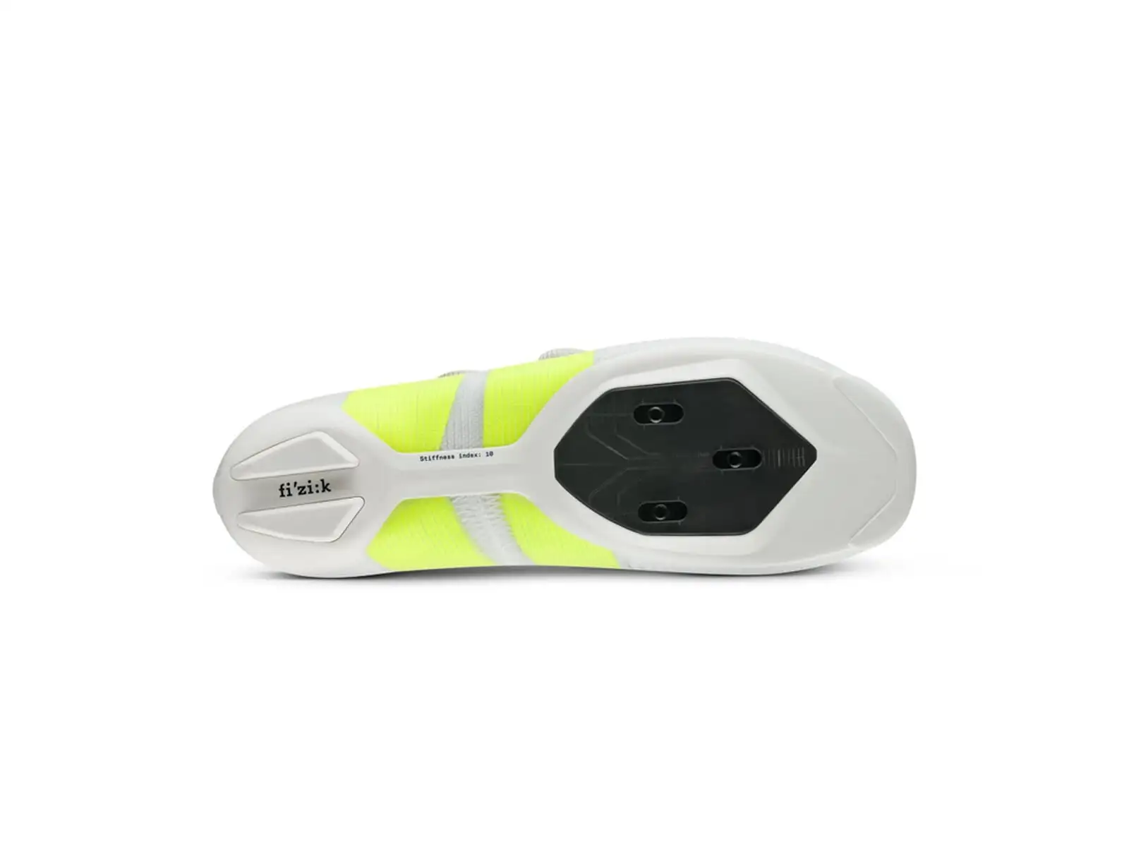 Fizik Vento Vega Carbon road cycling shoes White/Yellow Fluo