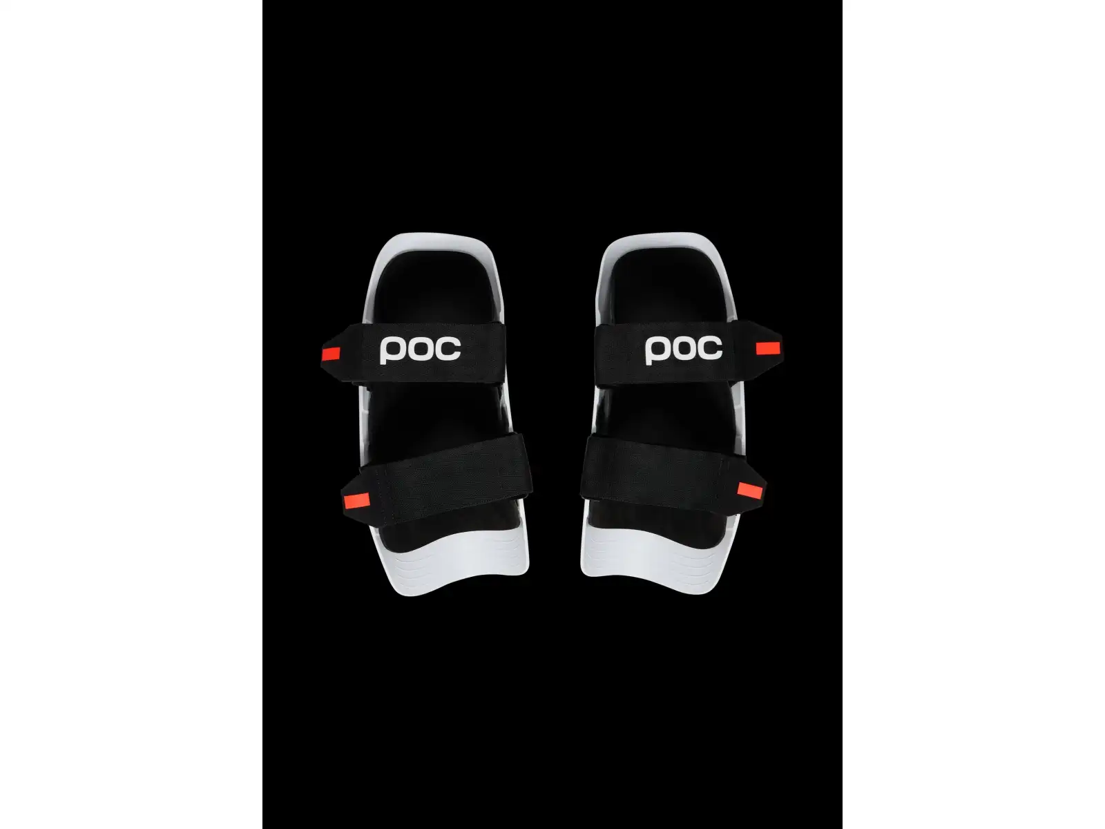 POC Shins Race Jr chrániče holení Hydrogen White 
