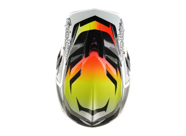 Troy Lee Designs D4 Carbon MIPS helmet Lined up Black