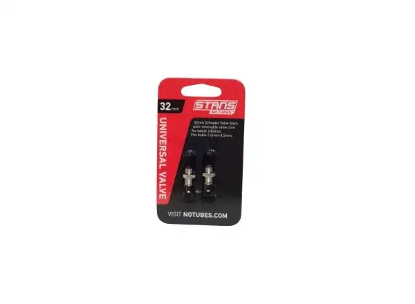 No Tubes Tubeless auto valves 32 mm - pair