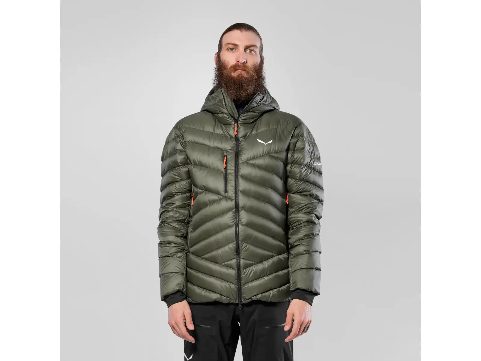 Salewa Ortles Med 3 RDS DWN men's jacket Faded Green