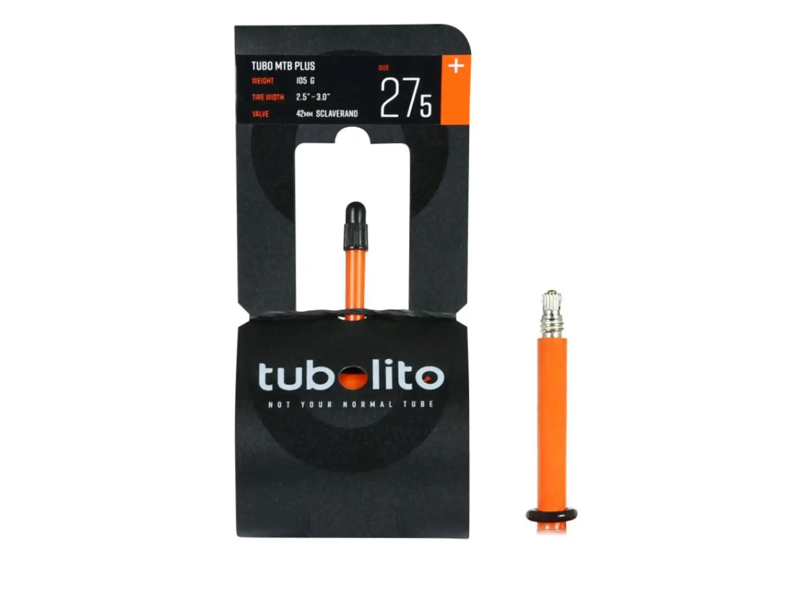 Tubolito Tubo Plus MTB tube 27.5 x 2.5-3.0 Schrader valve