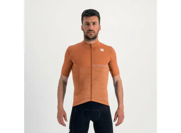 Sportful Giara men's jersey short sleeve cayenna red