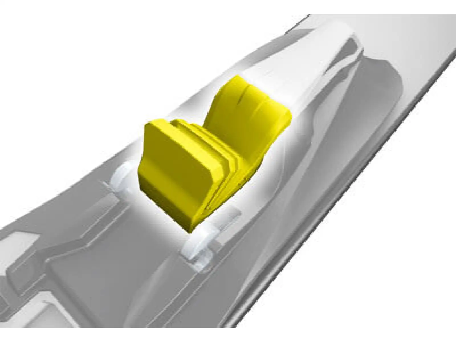 Fischer CONTROL STEP-IN IFP cross-country bindings for classic 23/24 yellow