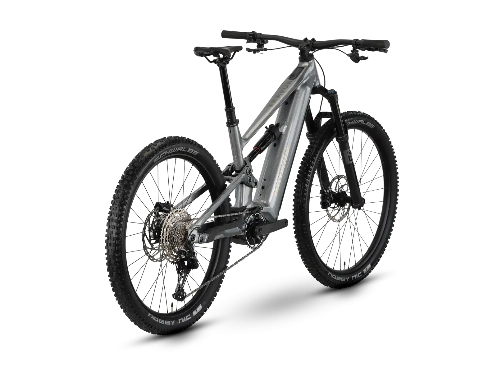 Raymon Ravor Comp darksilver marble full-suspension e-bike