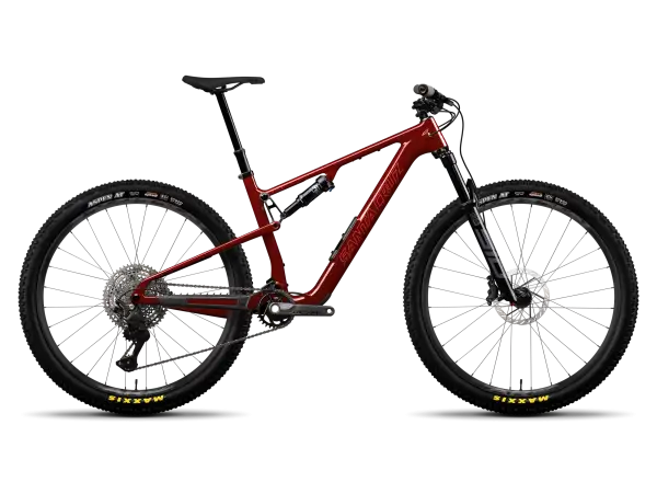 Santa Cruz Blur 5 CC 29 27 Deore mountain bike Gloss Tart Cherry