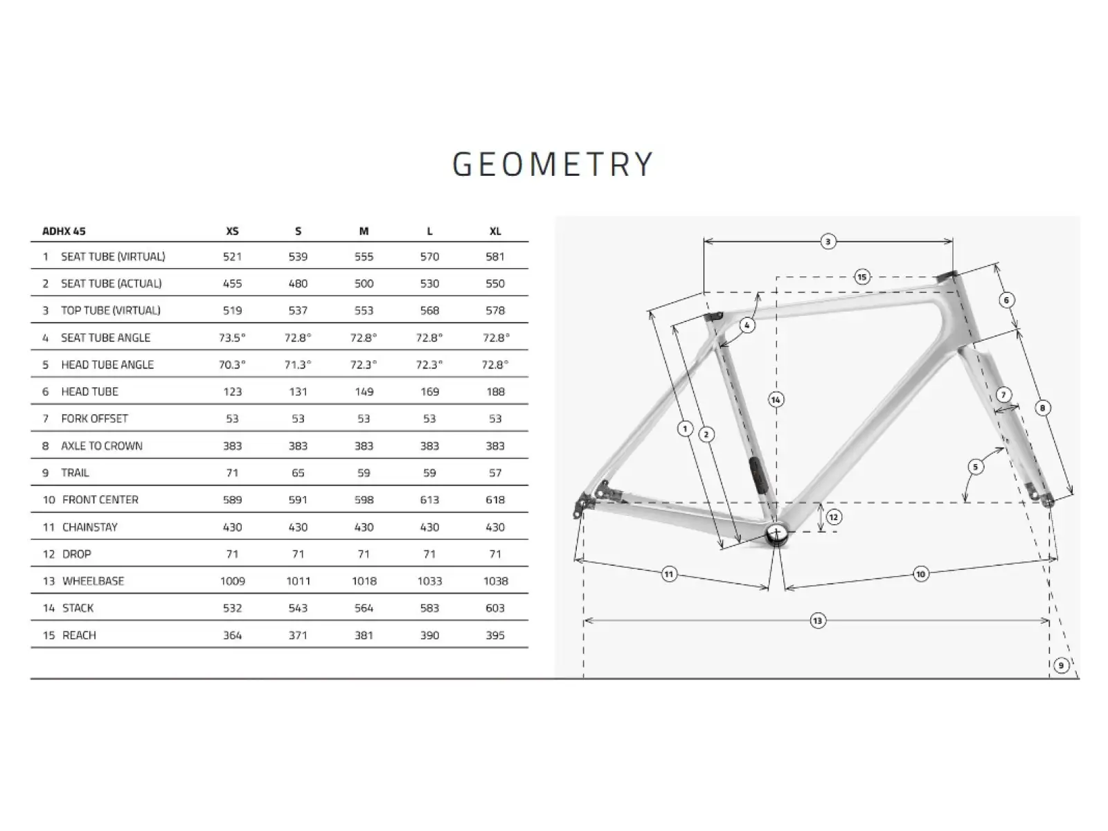 Time ADHX 45 gravel frame vertical blue