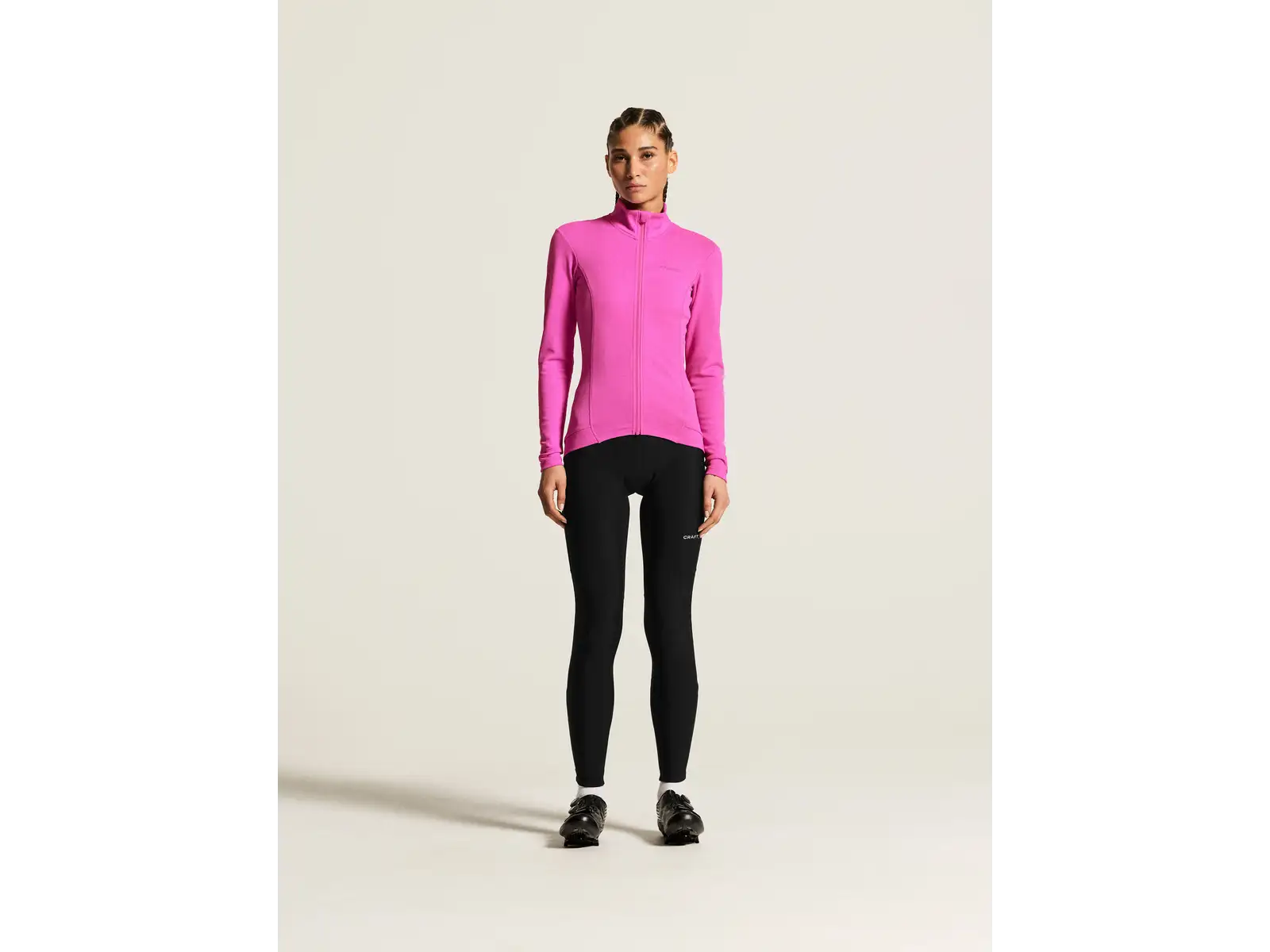 CRAFT Bike SubZ LS 2 women's cycling jersey purple