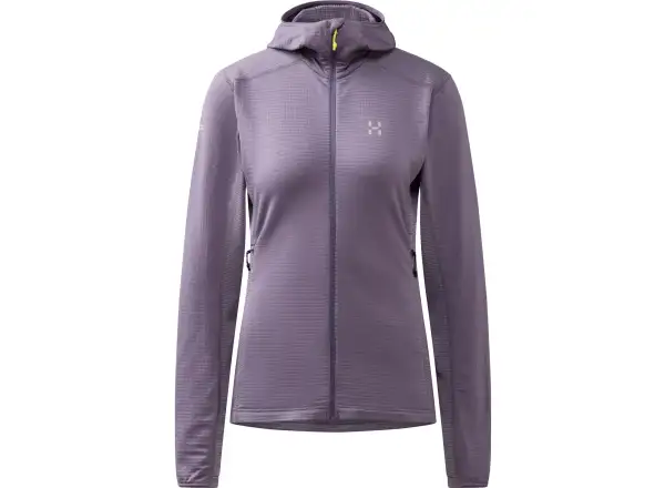 Haglöfs L.I.M Mid Multi Hood women's hooded sweatshirt Purple Fog