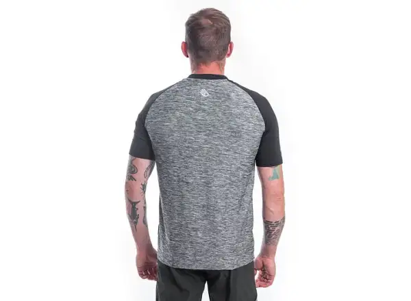 Sensor Charger men's jersey short sleeve grey/black