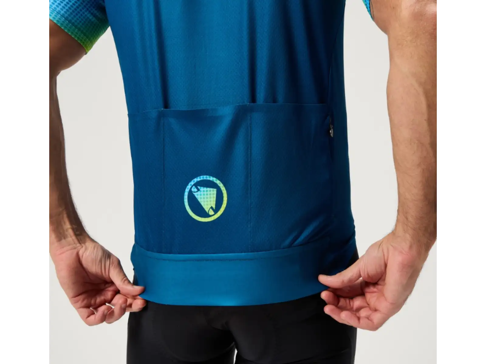 Endura FS260 Bitmap men's jersey short sleeve Barra Blue
