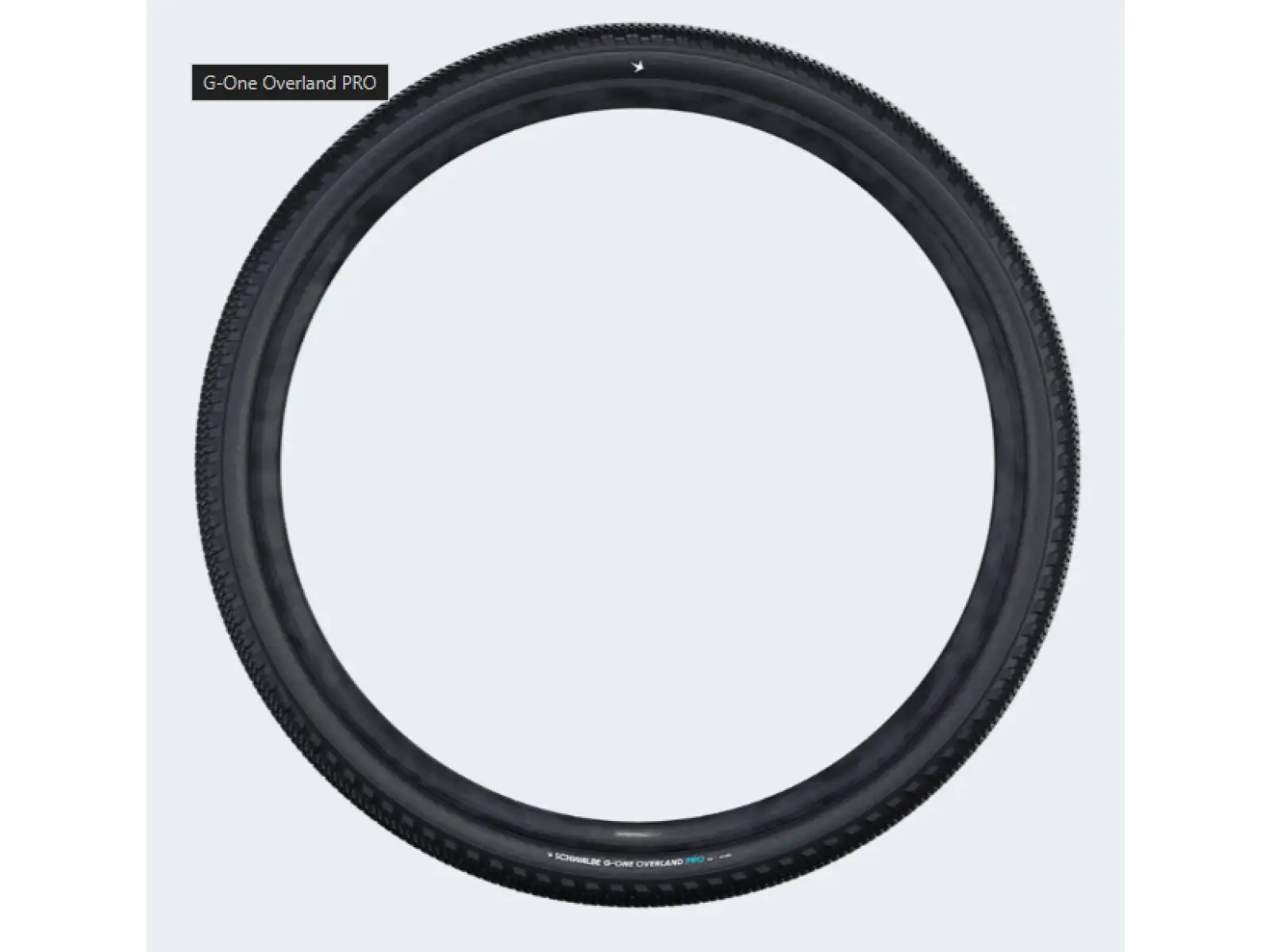 Schwalbe G-ONE Overland PRO Evo DD 40-622 gravel tire kevlar, TLR, E-50, Addix Speedgrip,