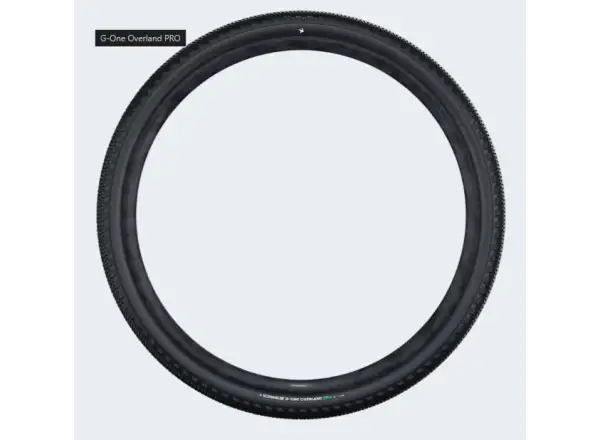 Schwalbe G-ONE Overland PRO Evo DD 40-622 gravel tire kevlar, TLR, E-50, Addix Speedgrip,