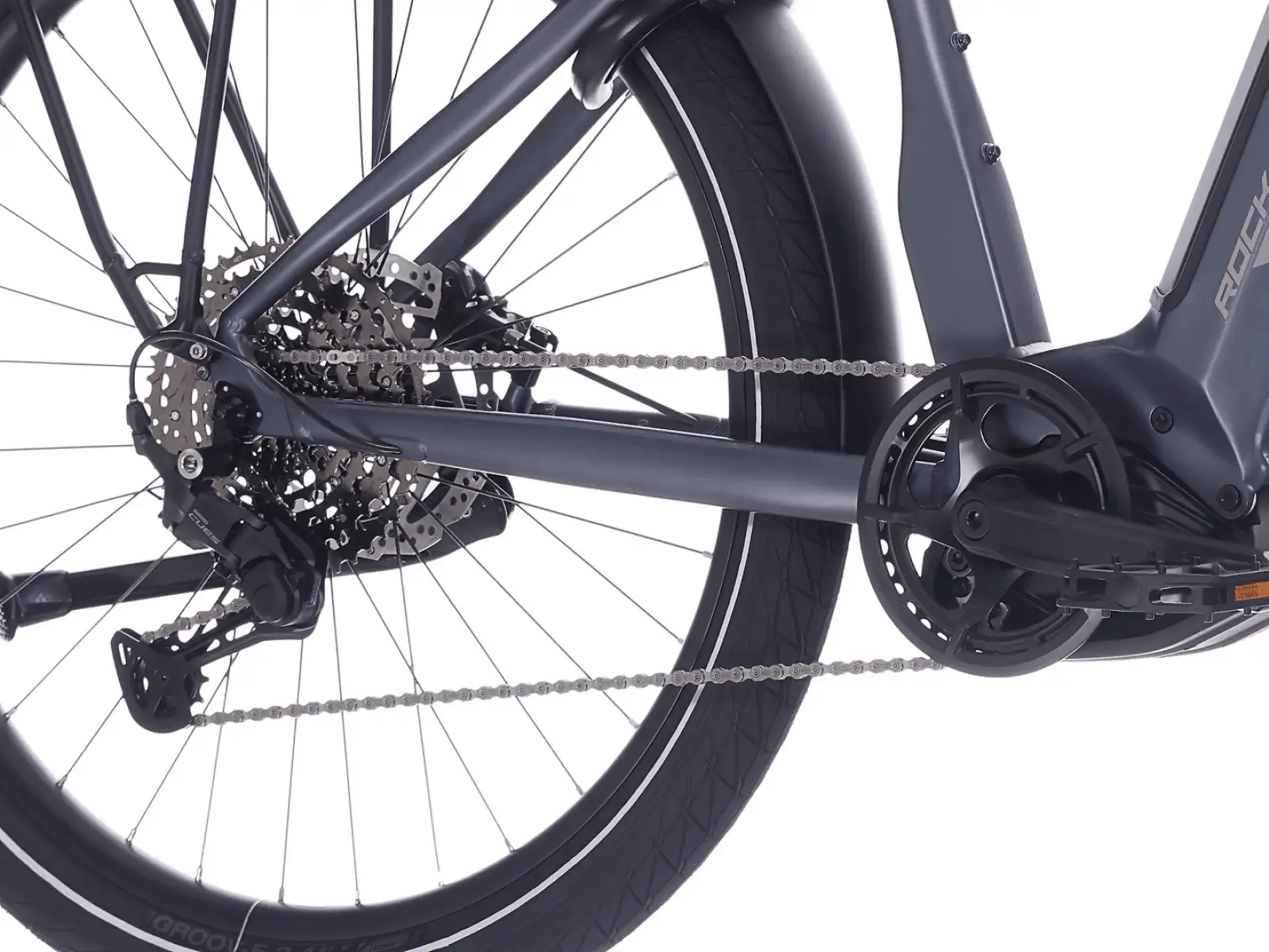 Rock Machine eRokk B90 City low-entry e-bike Matte Nightstrom Blue