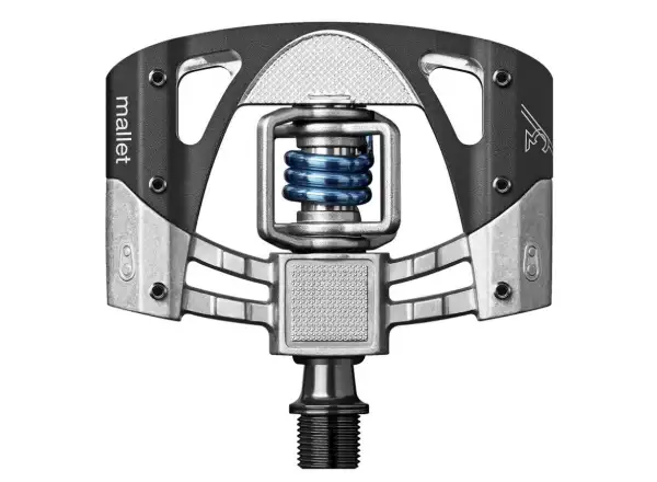 Crankbrothers Mallet 3 clipless pedals charcoal/electric blue