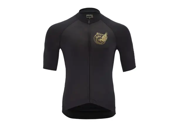 Silvini Mottolino men's jersey short sleeve Black/Gold