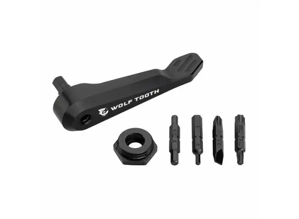 Wolf Tooth Axle Handle multitool 10 functions black