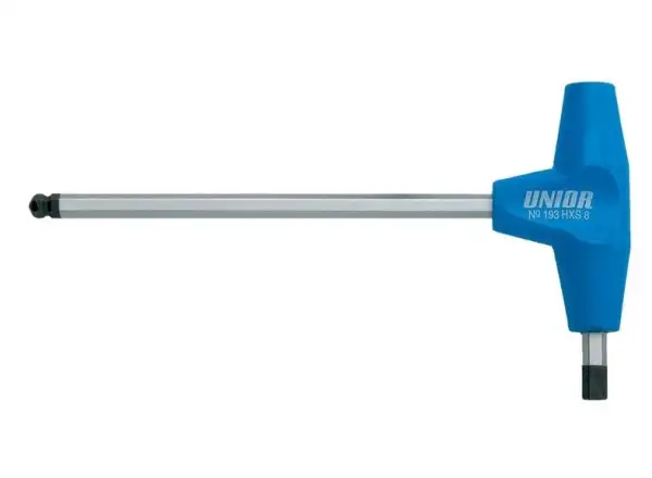 Unior hex key with T handle and ball 10 mm