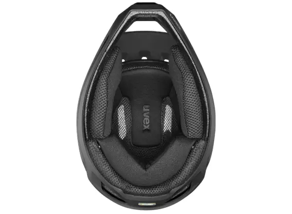 Uvex Ravage full-face helmet Black/Rhino Matt
