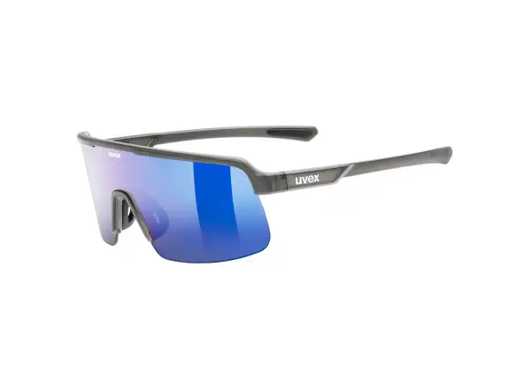 Uvex Dyrt sunglasses Smoke Matt/Mirror Blue
