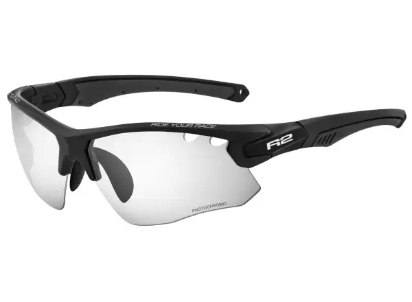 R2 Crown glasses black/black matte/photochromic grey