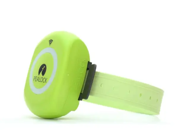 Pealock 2 electronic lock green