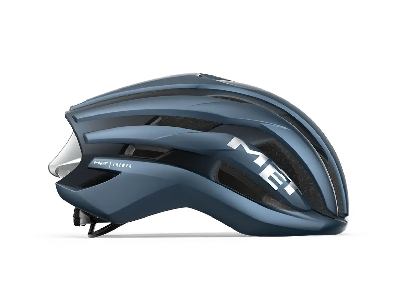MET Trenta MIPS cycling helmet Navy Silver
