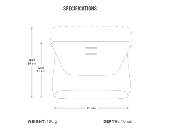 Apidura Racing handlebar pack bag 2 l